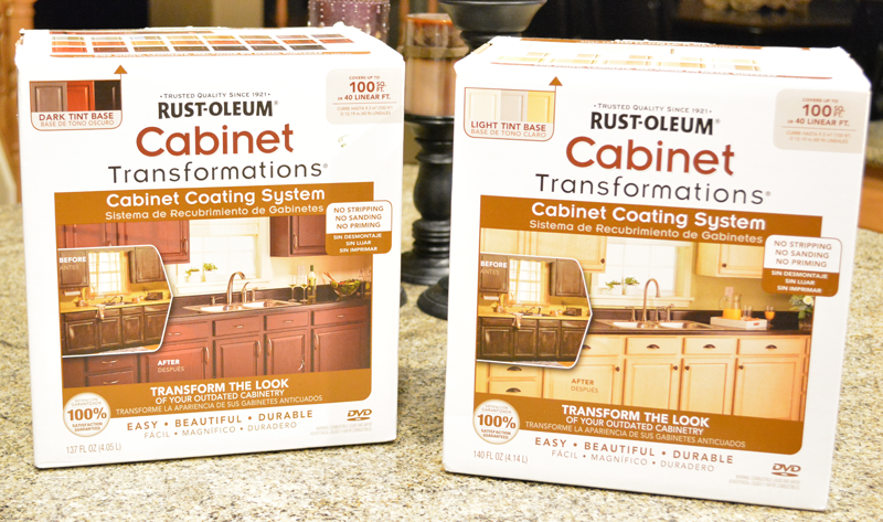 DIY Painted Kitchen Cabinets with NO SANDING or PRIMING, Rustoelum Cabinet Transformation Kit