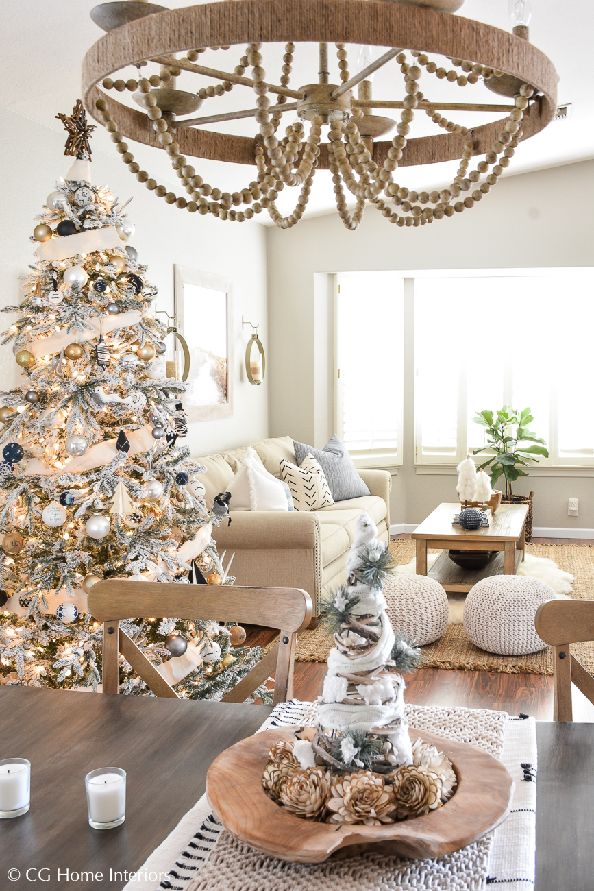 Boho Inspired Christmas Tree Decorations