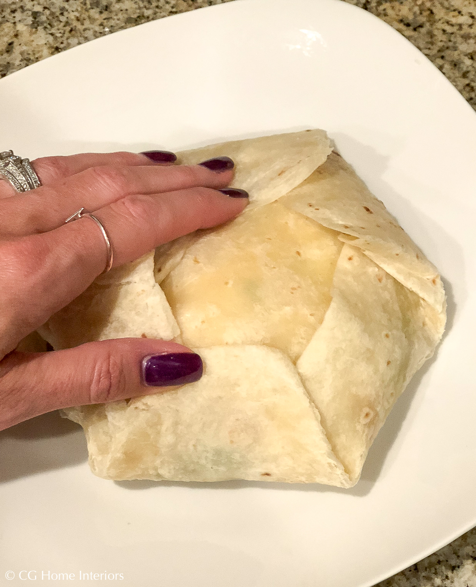 Easy Ground Turkey Crunchwraps - Inspired by Taco Bell