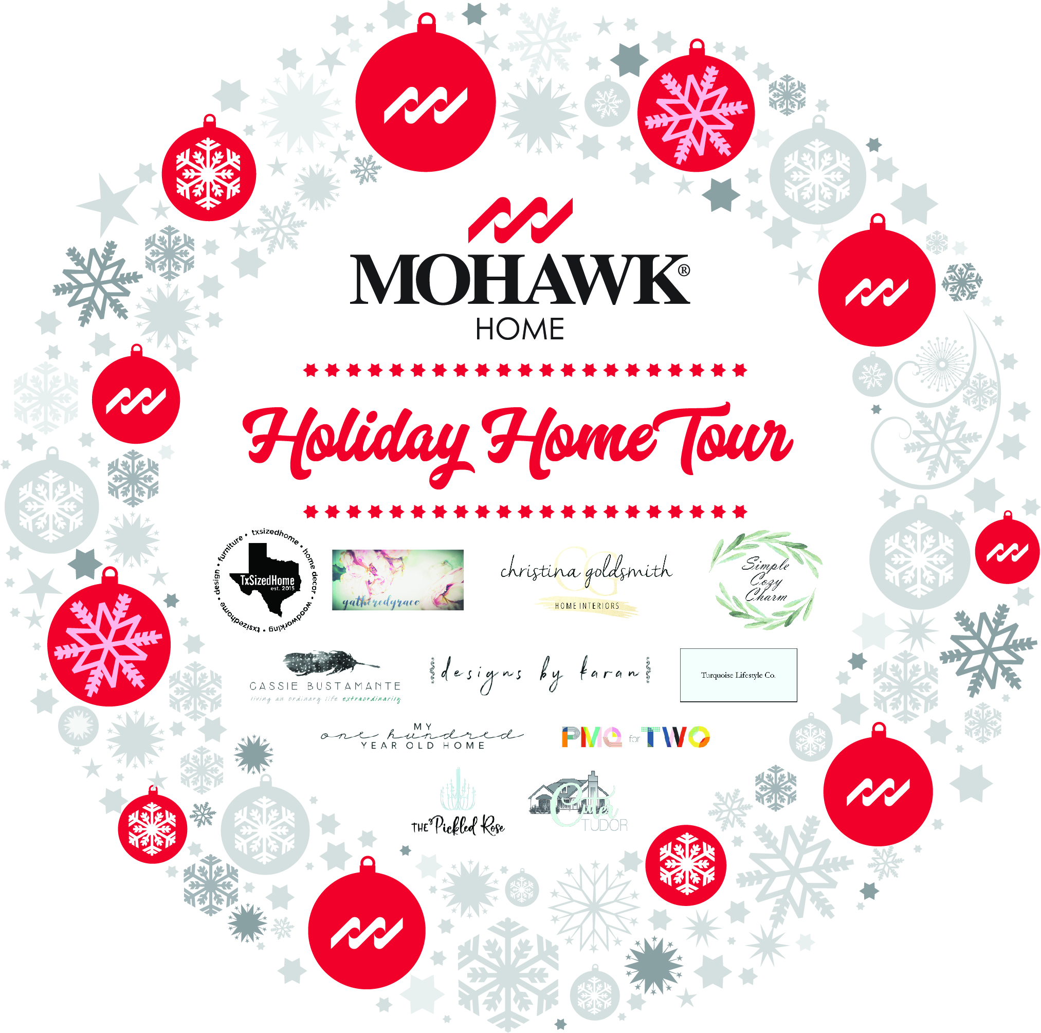 Holiday Home Blog Tour | Mohawk Home