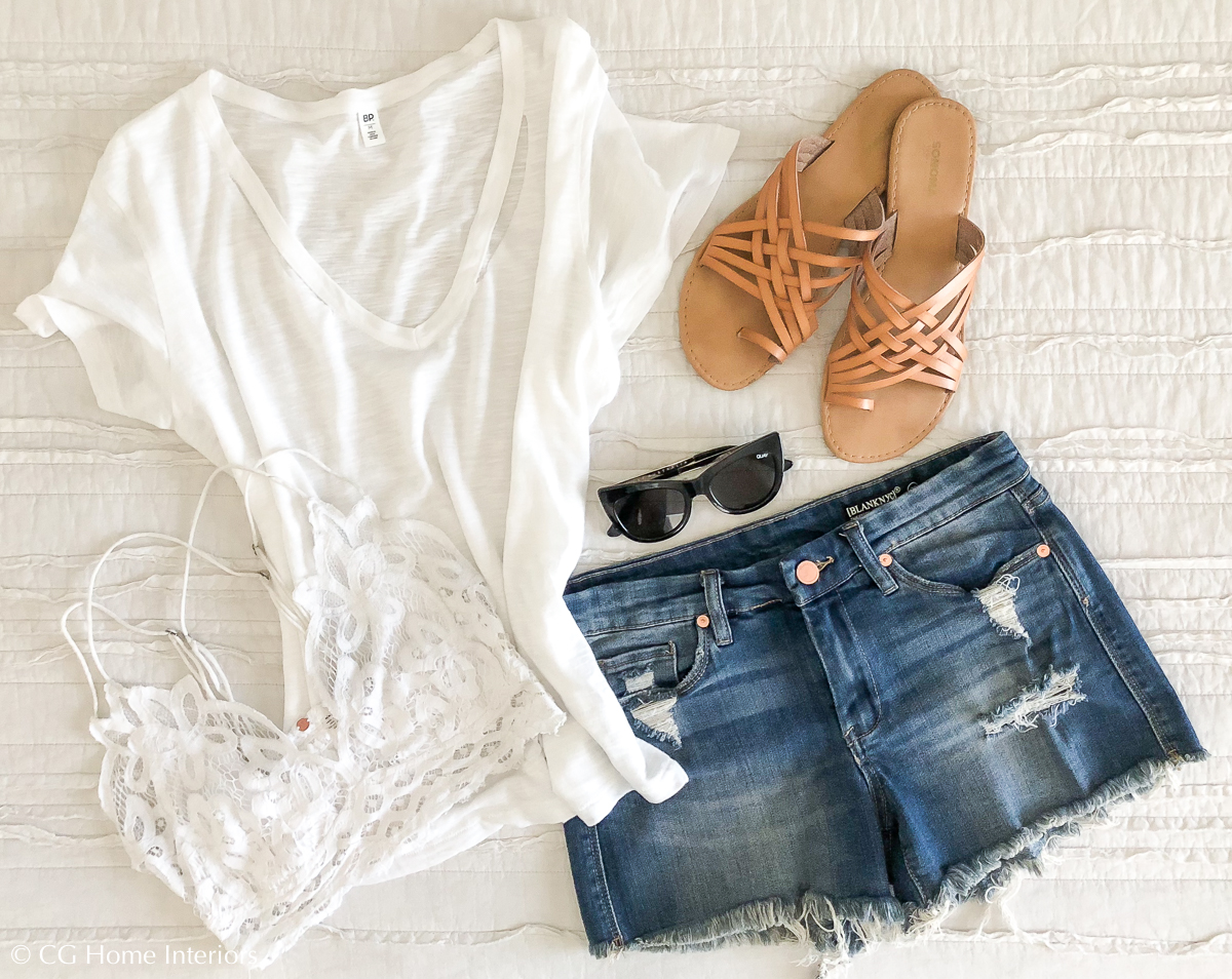 BP Slit Neck Tee, Nordstrom Anniversary Sale, Free People Bralette