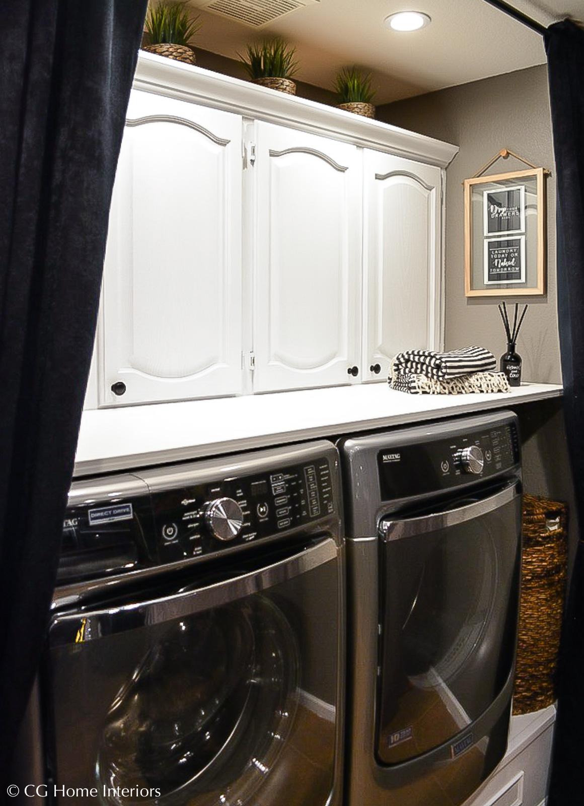 Small budget small laundry room makeover