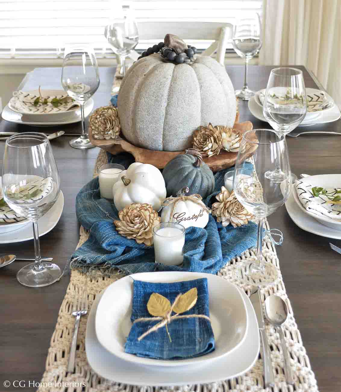 Create A Simple Thanksgiving Table Setting