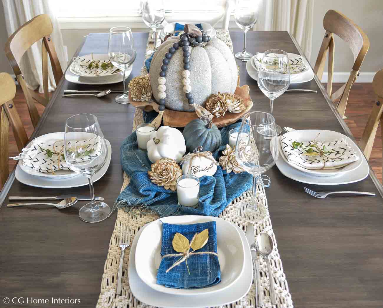 Create A Simple Thanksgiving Table Setting